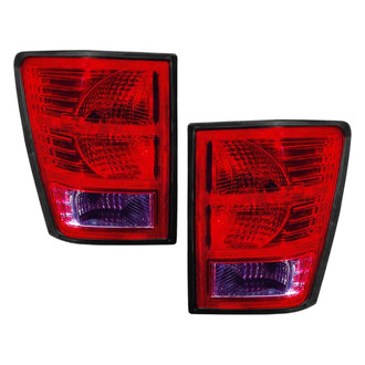 Pacific Best® - Driver and Passenger Side Replacement Tail Lights (CAPA Certified)