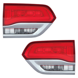 Pacific Best® - Driver and Passenger Side Inner Replacement Tail Lights (Standard Line)