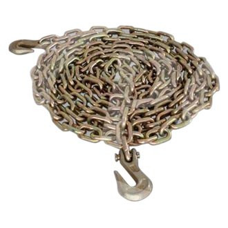 Pacific Cargo Control® - 3/8" x 20' Chain with Grab Hooks