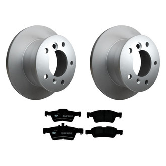 Pagid® - Rear Brake Kit with Semi-Metallic Pads