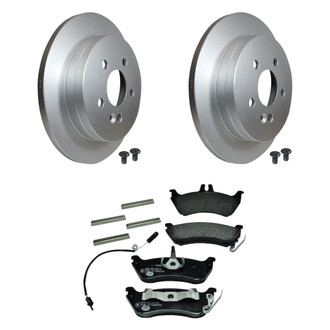 Pagid® - Rear Brake Kit with Semi-Metallic Pads