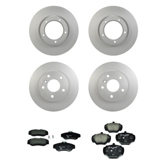 Pagid® - Front and Rear Brake Kit with Semi-Metallic Pads