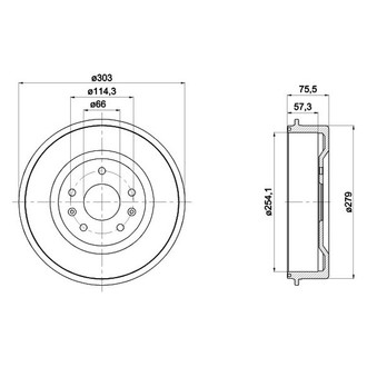 Pagid® - Rear Brake Drum
