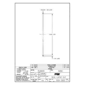 PAI® - Shaft Rectangular Sealing Ring