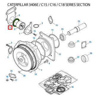 PAI® - Engine Coolant Thermostat Seal