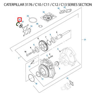 PAI® - Engine Coolant Thermostat Gasket