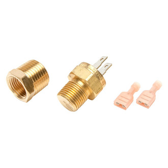 Painless Performance® - Temperature Sending Unit 195 F On/185 F Off with Adapter
