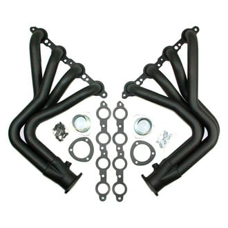 Patriot Exhaust® - Hi-Temp Black Coated Exhaust Header