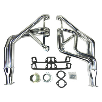 Patriot Exhaust® - Steel Metallic Ceramic Coated Long Tube Exhaust Headers