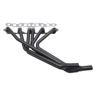 Patriot Exhaust® - Hi-Temp Black Coated Long Tube Exhaust Header