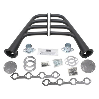 Patriot Exhaust® - Classic Style Hi-Temp Black Coated Lakester Exhaust Headers