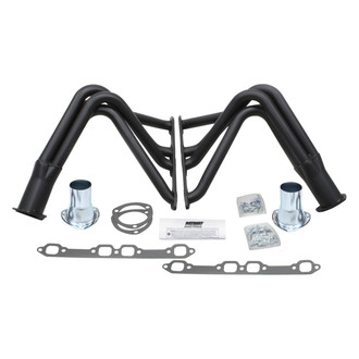 Patriot Exhaust® - Hi-Temp Black Coated Long Tube Exhaust Headers