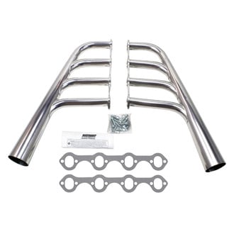 Patriot Exhaust® - Traditional Style Metallic Ceramic Coated Lakester Exhaust Headers