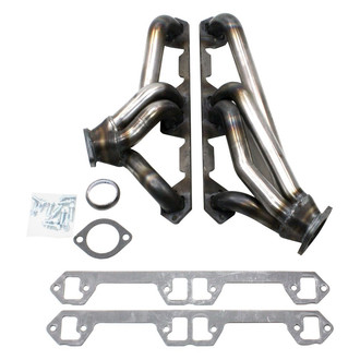 Patriot Exhaust® - Clippster Steel Metallic Ceramic Coated Mid-Length Tube Exhaust Headers