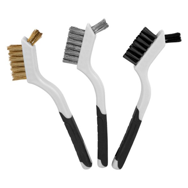 Performance Tool® - 3-Piece Soft Grip Mini Brush Set