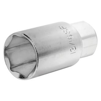 Performance Tool® - 3/8" Drive Standard SAE 6-Point Spark Plug Socket