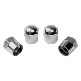 Performance Tool® - Chrome Hex Dome Wheel Valve Stem Caps
