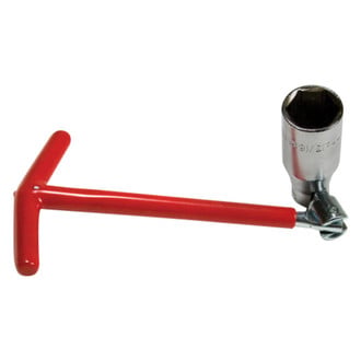 Performance Tool® - Swivel 6-Point T-Handle Spark Plug Socket