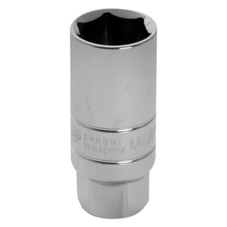 Performance Tool® - 3/8" Drive 13/16" Standard 6-Point Spark Plug Socket