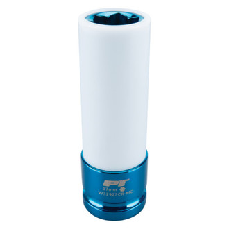Performance Tool® - 17 mm Thin Wall Wheel Socket with Protective Sleeve