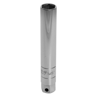 Performance Tool® - 3/8" Drive 5/8" Standard 6-Point Extra Long Spark Plug Socket