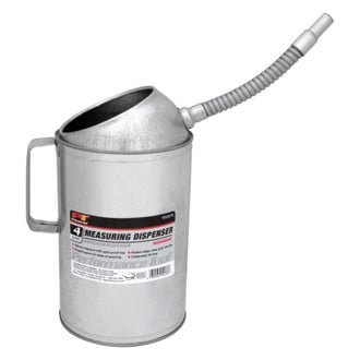 Performance Tool® - 1 gal Galvanized Steel Measuring Dispenser