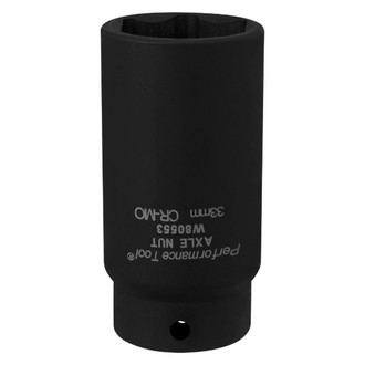 Performance Tool® - 6-Point 33 mm FWD Axle Nut Socket