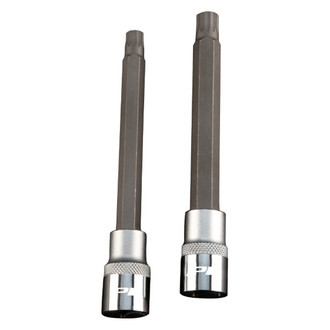 Performance Tool® - 2-piece 140 mm Head Bolt Socket Bit Set