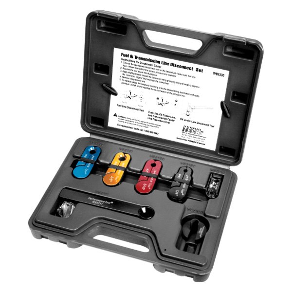 Performance Tool® - 7-Piece Fuel and Transmission Line Disconnect Tool Set