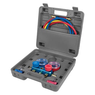 Performance Tool® - Aluminum R-1234yf Manifold Gauge Set with 72" Hoses