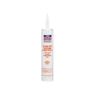 Permatex® - Clear RTV Silicone Adhesive Sealant