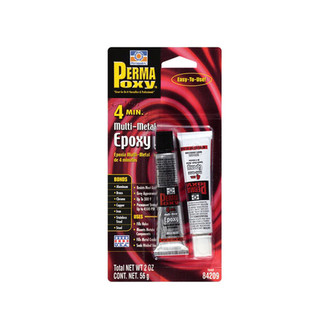Permatex® - PermaPoxy™ 4 Minute Multi-Metal Epoxy