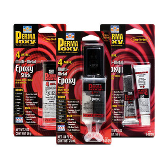 Permatex® - PermaPoxy™ 4 Minute Multi-Metal Epoxy