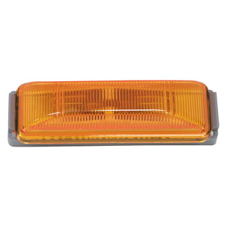 Peterson® - 154 Series 4"x1" Crystal Amber Rectangular Side Marker Light