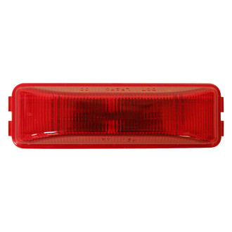 Peterson® - 154 Series 4"x1" Crystal Red Rectangular Side Marker Light