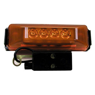 Peterson® - 161 Series Piranha™ 3.82"x1.22" Rectangular LED Side Marker Lights