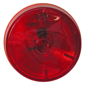 Peterson® - 163 Piranha™ 2.5" Red Round Grommet Mount LED Side Marker Light