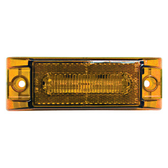 Peterson® - 187 Piranha™ 6"x2" Amber Rectangular LED Side Marker Light