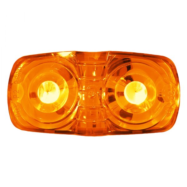 Peterson® - 38 Series 4" Double Bulls-Eye Square Surface Mount LED Clearance Marker Light