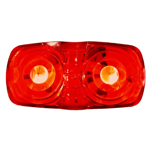Peterson® - 38 Series 4" Double Bulls-Eye Square Surface Mount LED Clearance Marker Light