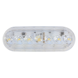 Peterson® - 821-7 Lumen X Series 6.5" Oval Grommet Mount LED Backup Light