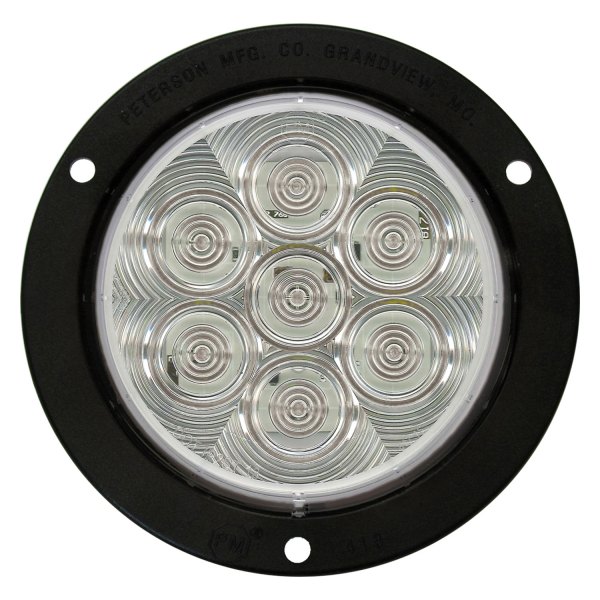 Peterson® - 824-7 Lumen X Series 4" Round Flange Mount LED Backup Light