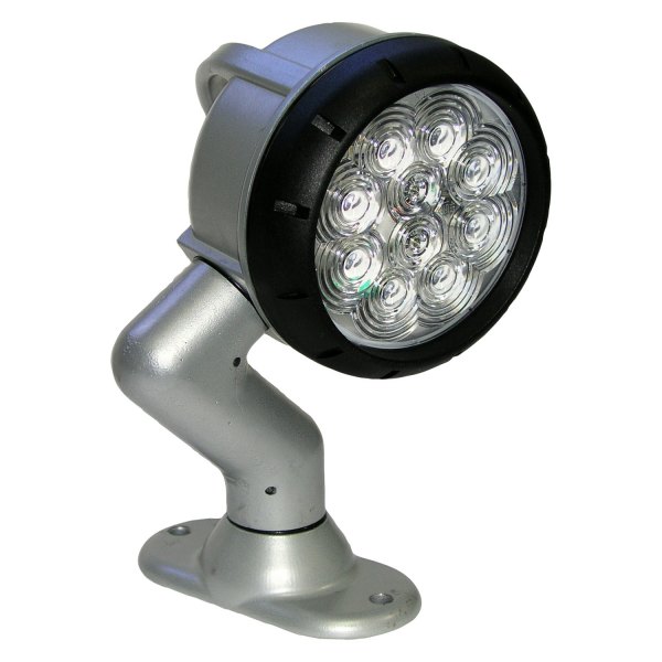 Peterson® - 916S Series Swiveling Mount 4.25" 10W Round Black/Gray Housing Flood Beam LED Light