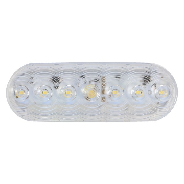 Peterson® - 821 LumenX™ 6.5"x2.25" Chrome Oval LED Backup Light