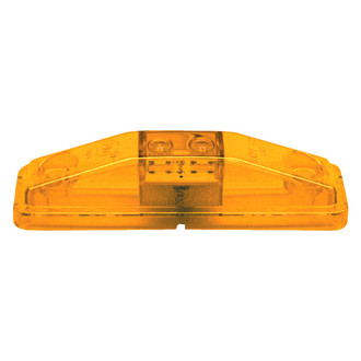 Peterson® - 169 Pirahna™ 4"x1" Amber Rectangular LED Side Marker Light