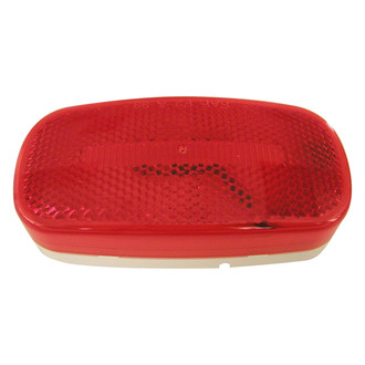 Peterson® - 180 Pirahna™ 4"x2" Red Oval LED Side Marker Light