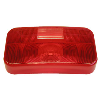 Peterson® - 25922 Series Red Rectangular Lens