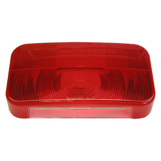 Peterson® - 25923 Series Red Rectangular Lens