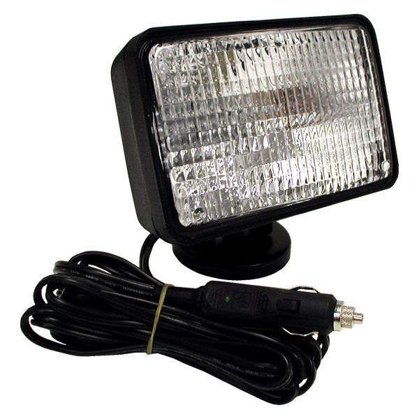 Peterson® - 504 Series Magnetic Mount 6"x4" 55W Rectangle Flood Beam Light