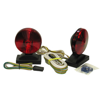 Peterson® - 555 Series 4" Red Round Tow Lights